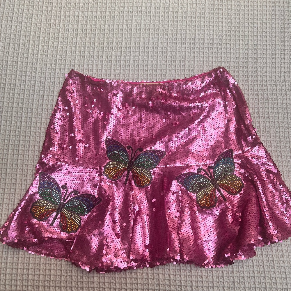 Judith March - Social Butterfly Sequin Skirt